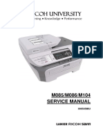 M085/M086/M104 Service Manual