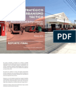 Plan Estrategico de Urbanismo Tactico Chile