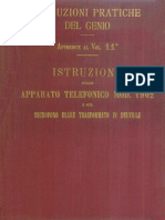 Apparato Telefonico Mod 1902 - Microfono Blake in Delville (1904)