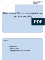 Overview of The Recommendations On Cyber Security