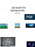 Mood Board For Backgrounds