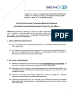EDITAL DE CONVOCAÇÃO PARA AFERIÇÃO DA VERACIDADE DA AUTODECLARAÇÃO COMO PESSOA NEGRA - RETIFICADO
