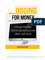 Blogging For Money PDF