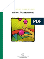 Project Management: Developing Skills of Ngos