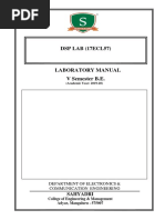 Updated DSP Manual 15ECL57 PDF