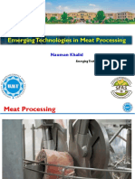 Lecture 2 Emerging Technologies in Food Processing Meat
