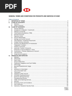 HSBC Advance TOC