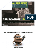 Paleo Diet Claims Vs Evidence