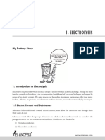 Electrolysis PDF
