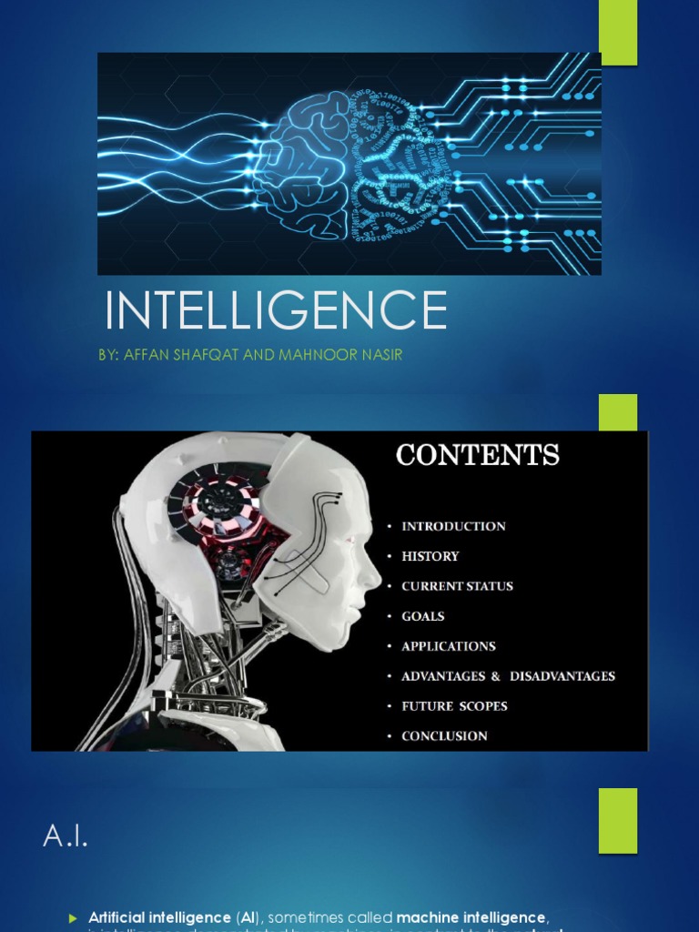 AI: Understanding Machine Intelligence | PDF | Computers