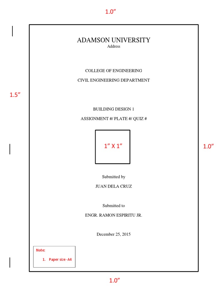 Building Design Assignment - Civil Eng. | PDF
