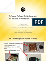 Software Defined Radio Approach For Passive, Wireless RFID Sensors