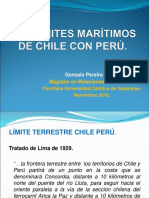Los Limites Marítimos de Chile Con Perú