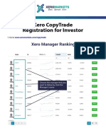 Guide For Investor Copytrade Xero Markets