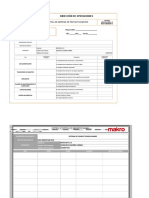 Formato Lista de Chequeo Comisionamiento Proyectos Makro