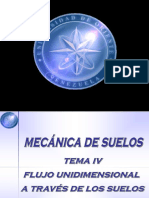 Mecanica de Suelos Tema 4 Flujo Unidimen