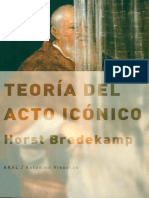 Bredekamp, Horst - Teoria Del Acto Iconico PDF