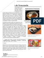 Gastronomía de Venezuela - Wikipedia, La Enciclopedia Libre