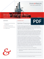 Oil and Gas Intelligence Report Upstream Sector 2018