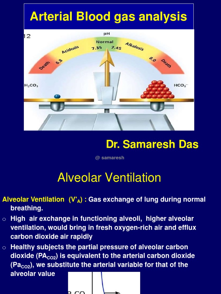 Arterial Blood Gas Guide | PDF | Breathing | Medical Emergencies