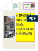 Diagnóstico Del Aborto 2013