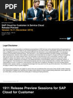 1911 Release Preview Service Cloud