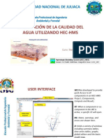 Modelación de La Calidad Del: Agua Utilizando Hec-Hms