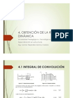 Obtención de La Respuesta Dinámica