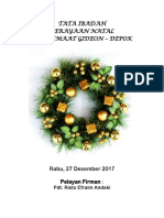 NEW Tata Ibadah Perayaan Natal Jemaat 1 PDF