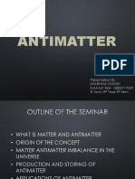 Antimatter Powerpoint Presentation