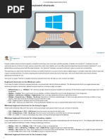 21 Essential Windows Keyboard Shortcuts