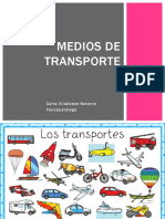 Categorias Semanticas Medios Transporte