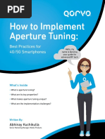 Qorvo Antenna Aperture Tuning Eguide