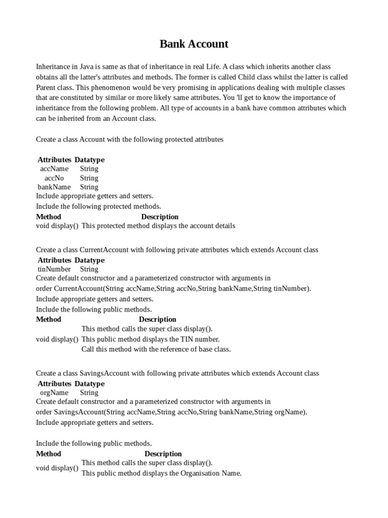 java questions | Class (Computer Programming) | Area | Free 30-day ...