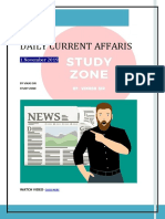 1 November 2019 Current Affairs PDF