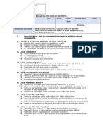 Evaluación Narrativa Cuarto Medio