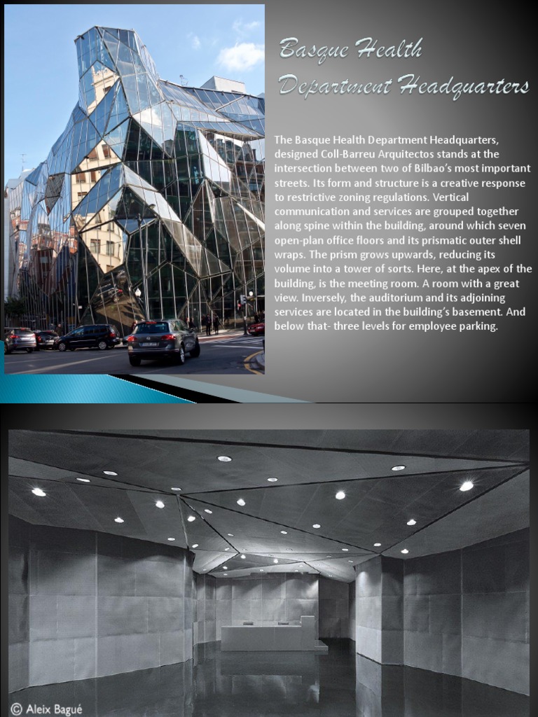 Basque Health Department Building Design | PDF