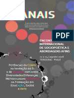 Anais Encontro Internacional de Sociopoetica e Abordagens Afins