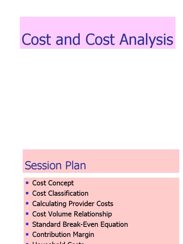 Cost Analysis in Healthcare Services | PDF | Health Care | Economies