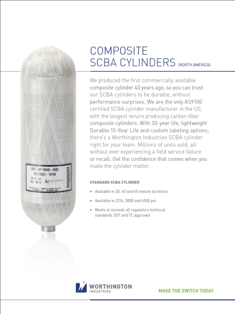 Composite SCBA Cylinders Overview | PDF | Nature