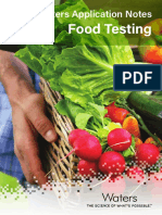 Waters Application Notes Food Testing