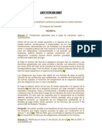 Ley 1175 2007 Dian Impuestos Administia