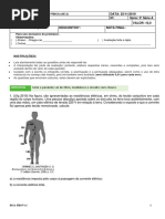 Lista de Física 3ª Série A
