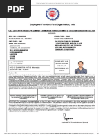 Epfo Admit Card