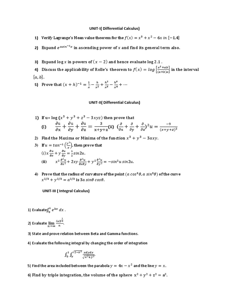 M I Assignmet 19new Pdf Matrix Mathematics Integral