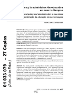 Alonso Brá - La Política y La Administración Educativa