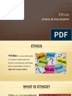 Ethics in Philosophy