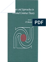 Issues and Approaches in Personal Construct Theory Donald Bannister 1985 OCR