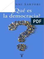 Sartori-Que Es La Democracia PDF