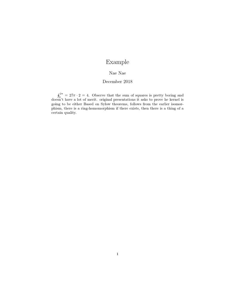 Understanding Sylow Theorems in Algebra | PDF | Language Arts ...